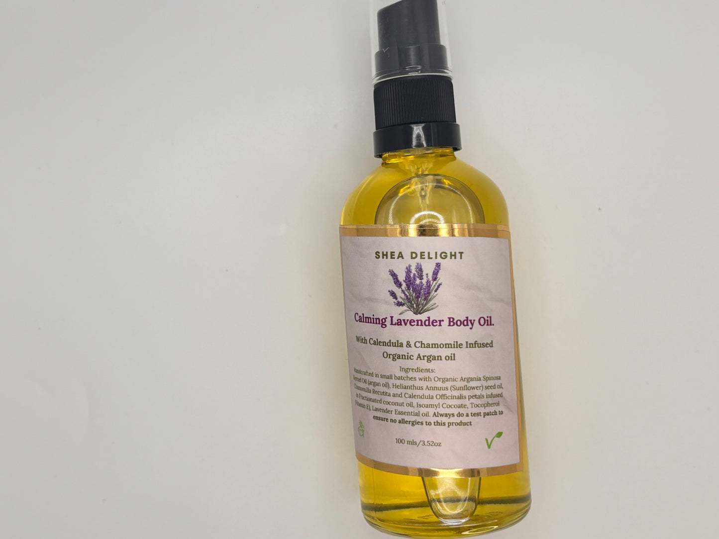 Calming Lavender Body Oil (100ml/3.52oz)