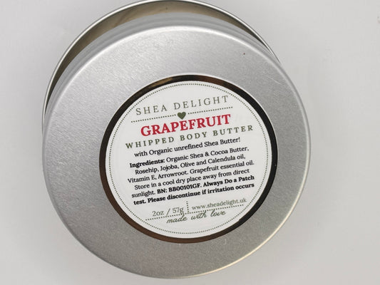 Grapefruit Whipped Body Butter (2oz/72g)
