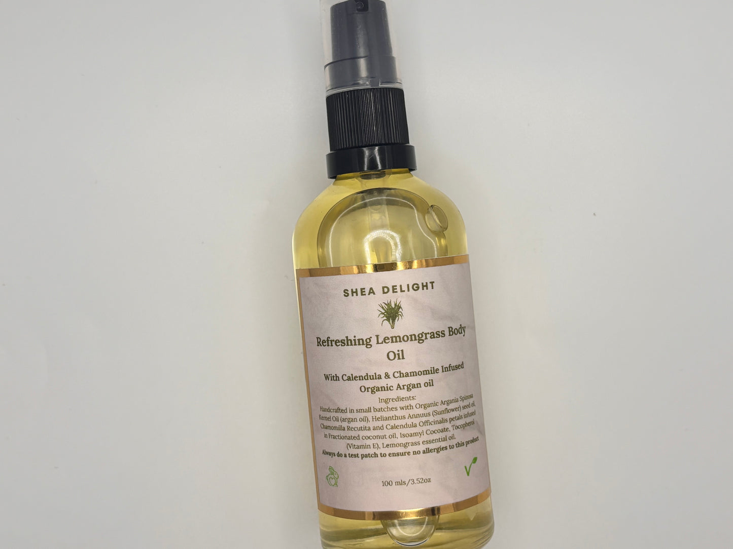 Lemongrass Body Oil (100ml/3.52oz)