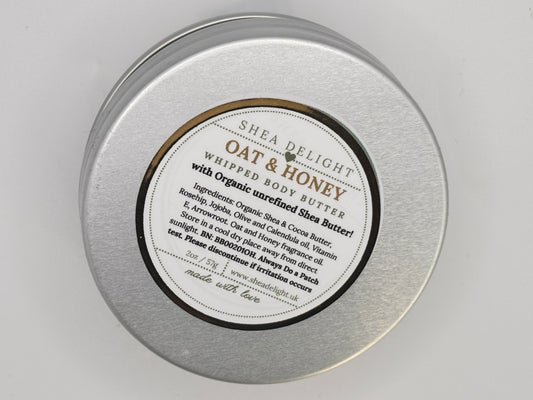 Oat & Honey Whipped Body Butter (2oz/57g)